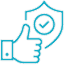 Reliable Icon Blue
